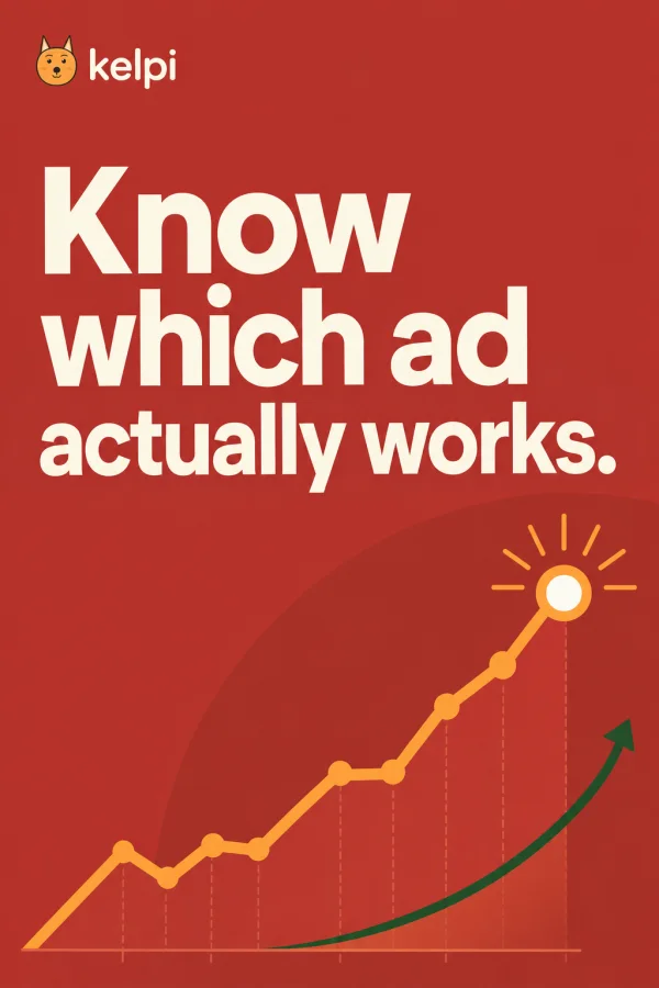 Kelpi ad creative: Know which ad actually works